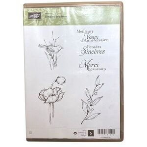 🍒 Stampin’Up! 🍒 “Simples esquisses” Stamp set.